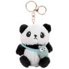 LOGOFUN Plush Panda Keychain and Pendant - Stuffed Panda Doll