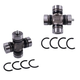 WQSING 2X Rear Front Propeller Drive Shaft U-Joint 49050-1060 Compatible with Kawasaki Mule 2500 2510 2520 3000 3010 4000 4010 Trans Teryx4 750 800 49050-0034 49050-0023 Universal Joint Spider (2)