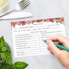 Sweetzer & Orange 4x6 Recipe Cards. Set of 50x Floral,