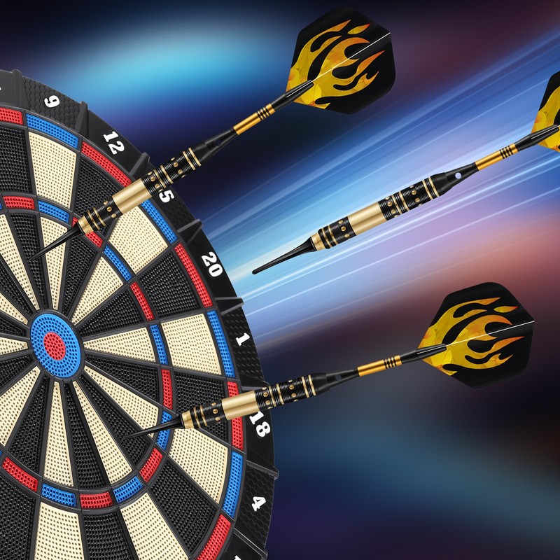 HUANQU Soft Tip Darts Set – 3 Pack Professional Darts