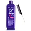 Salerm Cosmetics ALOE VERA Developer Cream Oxidant (w/Sleek Comb) Hydrogen