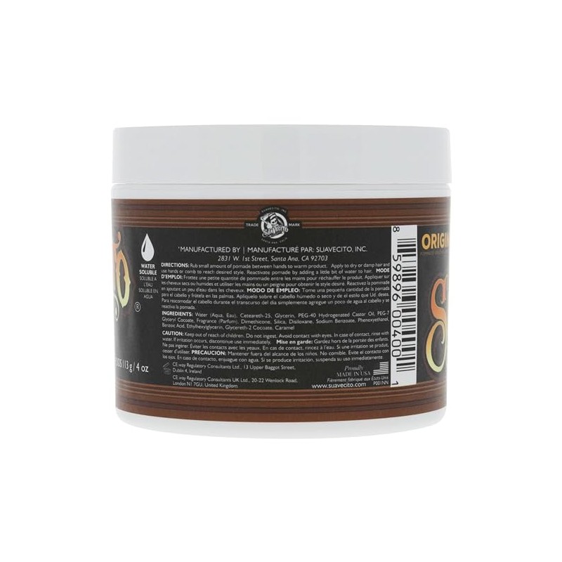 Suavecito - Pomada Original Hold, 4 onzas