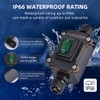 Waterproof Inline Cord Switch, CNAODUN 12V DC 20A On Off