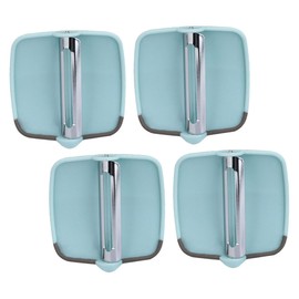 LABRIMP Stainless Steel Finger Style Carrot Potato Peeler 4pcs Set Vegetable Peeler Thumb