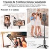 Eynshoo Tripie para Celular, Selfie Stick, Tripode para Celular 3
