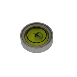 Mini Metal Universal Horizontal Bubble Water Level Level Level Level Balance Bubble Level Round (14.5x3.8mm Silver Green)