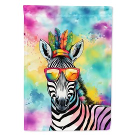 TD Custom Hippie Animals Decorative Flag Nylon Polyester Silk Material with Metal Pole for Automotive Insurance EducationColor: DAC3960, Size: House Size