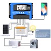 60A MPPT Solar Charge Controller 12v/24v Current Auto Focus MPPT