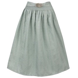 Stockerpoint Women's Midi Dirndl Apron, Green (sage)