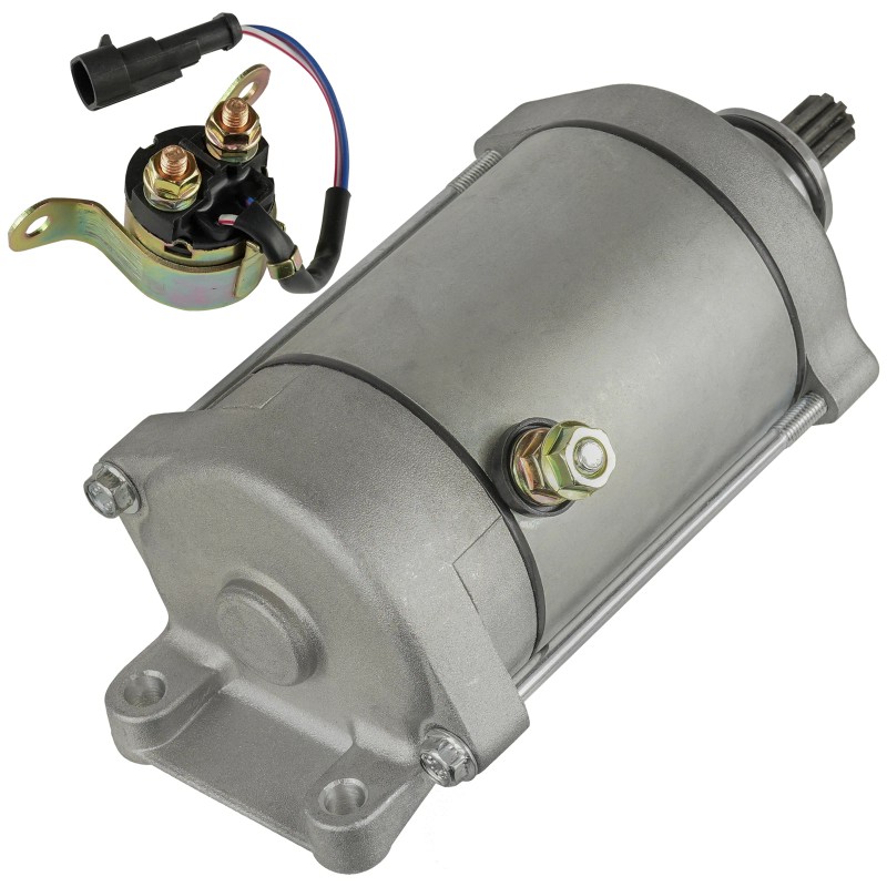 Caltric Starter W/ Relay Solenoid for Polaris Ranger 800 4X4