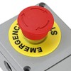 Red Sign Emergency Stop Switch Outdoor Switch Control Box with