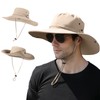 [Favoreal] Safari Hat, Men's UV Protection, 4.7 inches (12 cm),