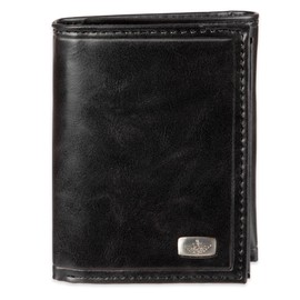 Dockers Men's Rfid Security Blocking Extra Capacity Trifold Wallet Accessory, -black jack, One Size