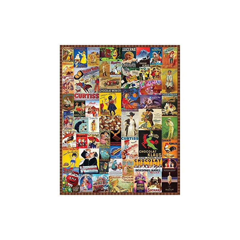 White Mountain Puzzles I Love Chocolate - 1000 Piece Jigsaw