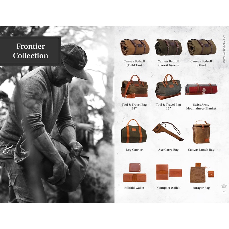 1844 Helko Werk Germany Wilderness Fire Starter Basic Kit -