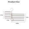 Stainless Steel Scrunchie Holder, Hair Tie Organizer for Girls,2pcs