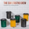 CafetastiQ Coffee Canister – Airtight Stainless Steel Storage Container with