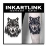 INKARTLINK Tattoo Tech, 2 Sheets Large Semi Permanent Tattoo, Temporary