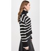 Z SUPPLY Women's Josephine Stripe Sweater, Black, M