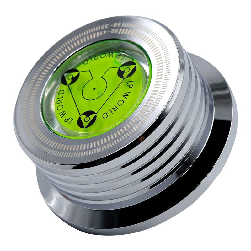 3 in 1 Silver Record Weight Stabilizer, Turntable Disc Stabilizer