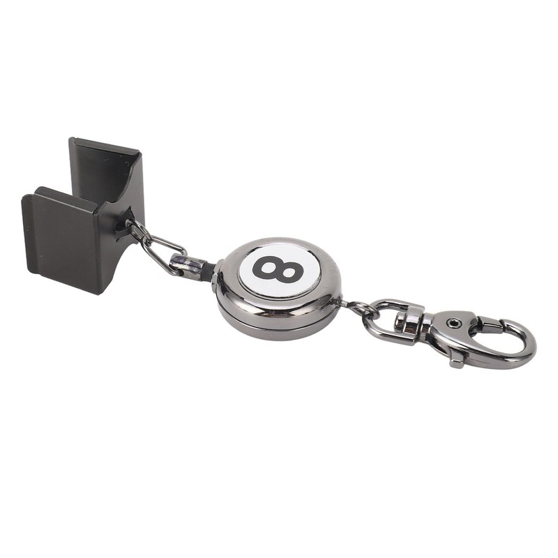 Professional Billiard Chalk Holder Automatic Telescoping Pool Cue Chalk Case