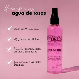KJ Colorton Agua De Rosas Refrescante Para Piel Sensible 125ml