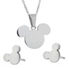 TNG Mouse Earring and Necklace Set