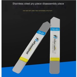 10pcs Ultra thin Stainless Steel Metal Spudger Repair Pry Opening Screen Tool For Cell Phone Tablet