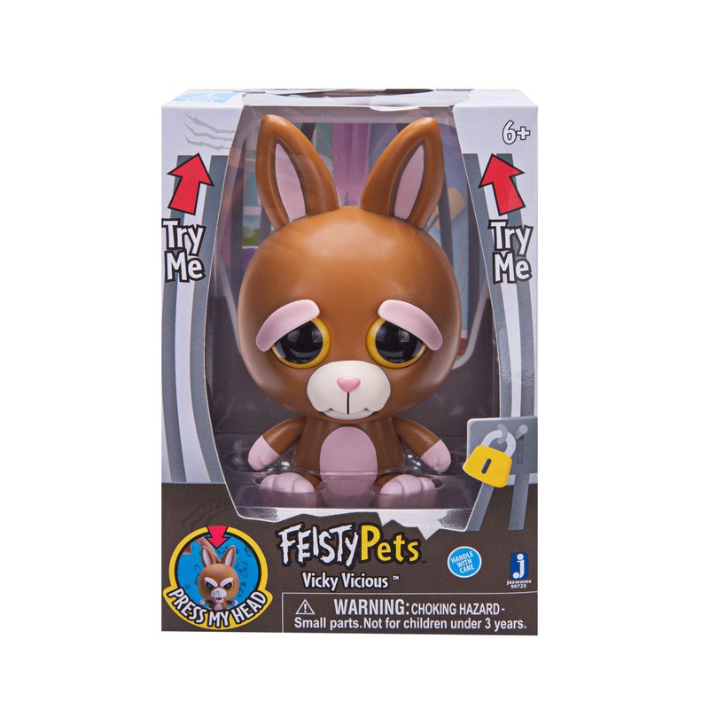 Feisty Pets Vicky Vicious 4" Figure