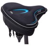 YBEKI Wide Gel Bike Seat Cover for Peloton/Spin Bikes -