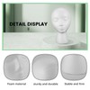 Dmchdu Foam Mannequin Wig Head Display Hat Cap Wig Holder