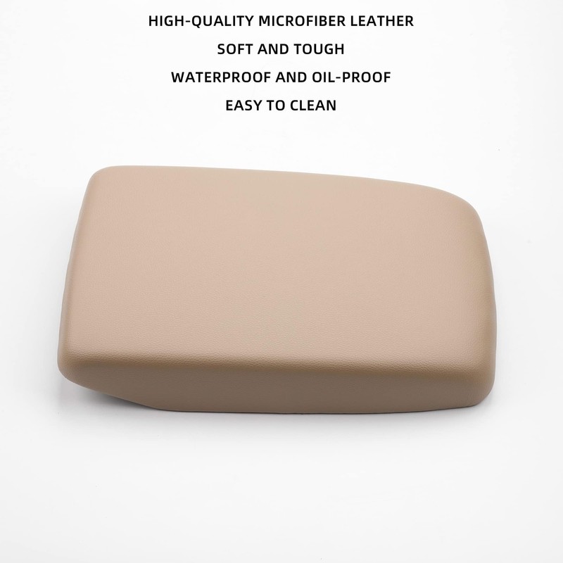 Dasbecan Center Console Armrest Cover Lid kit Compatible with 2008