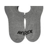 Avilex AV8F101 Men's Socks, black navy grey