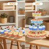 LATERN 4 Tier Round Acrylic Cupcake Stand