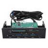 STW 3125 Card Reader 5.25Inch Multifunction Internal Card Reader Dashboard