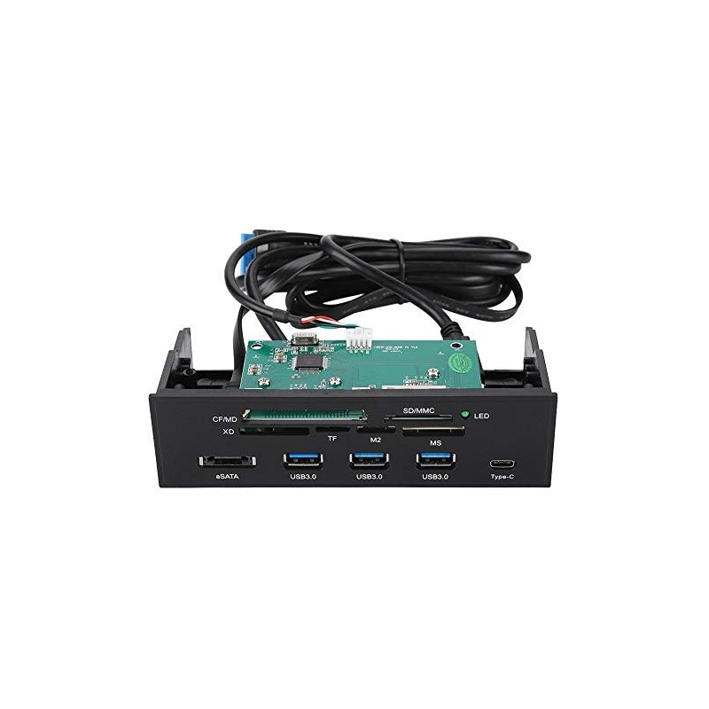 STW 3125 Card Reader 5.25Inch Multifunction Internal Card Reader Dashboard