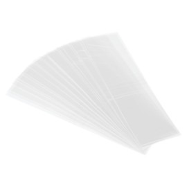 PATIKIL 108x30mm PVC Perforated Shrink Bands, 500Pcs Heat Shrink Wrap for Bottles, Jars, Cans and Tins Fits Cap Diameter 2.6 to 2.64", Clear