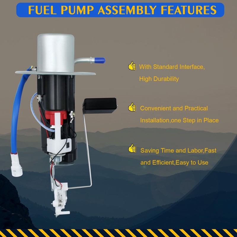 3 PIN 15100-24FB0 Fuel Pump Assembly Compatible with Suzuki Hayabusa