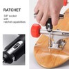 Skate Tool Multi-Function Ratchet Skateboard Tool with Skateboard Griptape Eraser