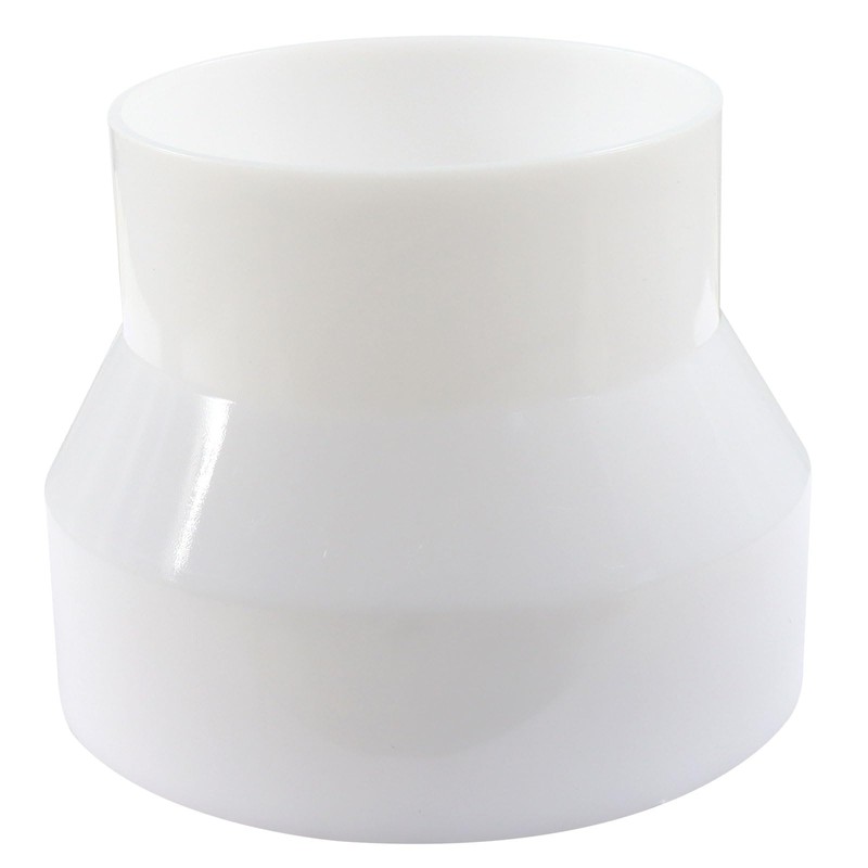 Marvexi 4 to 3 Inch Duct Reducer Adapter with 2