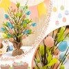 Easter Egg Tree for Table, 18Inch Pearl Egg Tree Easter