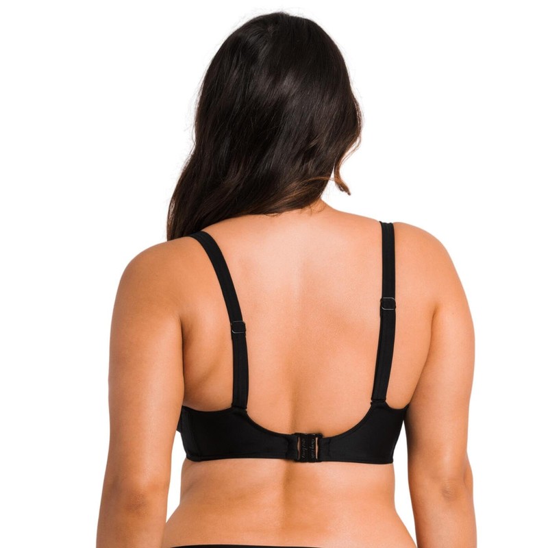 Curvy Kate Women's First Class Balcony Top Bikini, black