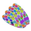 Colorful Balloons Pattern Double-Sided Oval Nail File Emery Board Set