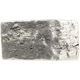 BELTINGER Used Hammered Belt Buckle, 4.0 cm, Buckle Interchangeable Buckle, Belt Buckle, 40 mm Solid, Interchangeable Belt up to 4 cm, silver