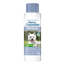 Perro Consentido - Shampoo Pelo Blanco, Matizante, Extracto de Coco, 500ml