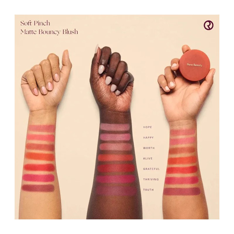 Soft Pinch Matte Bouncy Blush Rare Beauty Tono Del Maquillaje