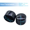 Acocony 1 1/4 Inch Rubber Cap Round 1.25 Inch Rubber