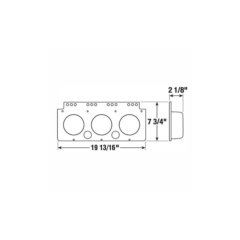 Peterson 426-11 Metal Module - 3 Lights