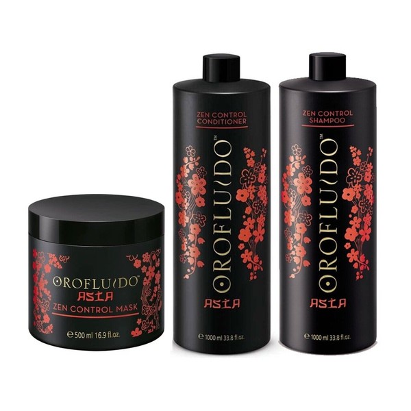 Orofluido Asia Shampoo & Conditioner 33.8 Oz each & Mask
