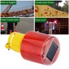 Vogueing Tool Solar Emergency Strobe LED Waterproof Flashing Alarm Lamp
